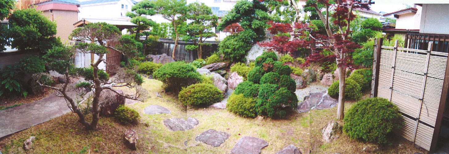 画像：和風庭園